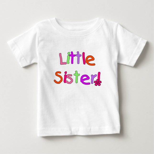 T-shirts et cadeaux Little Sister (Devant)