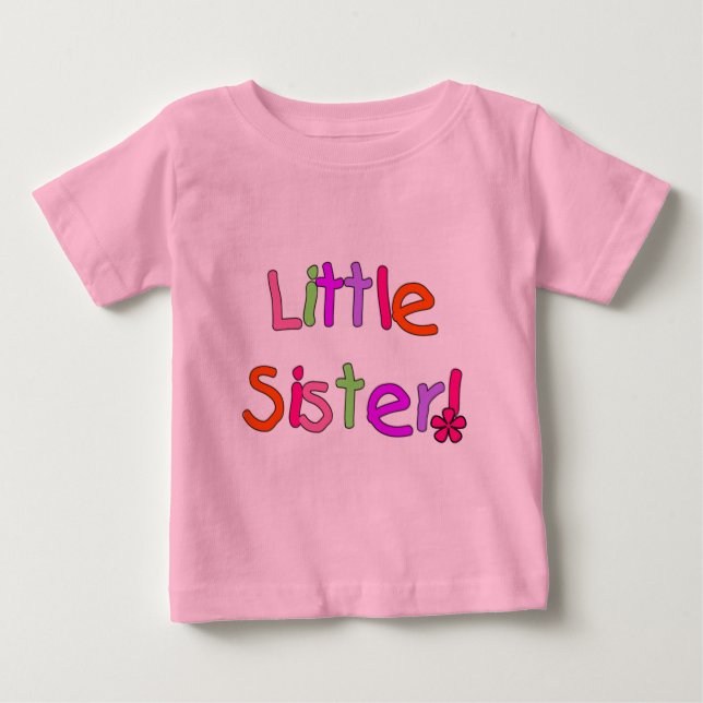 T-shirts et cadeaux Little Sister (Devant)