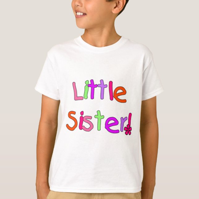 T-shirts et cadeaux Little Sister (Devant)