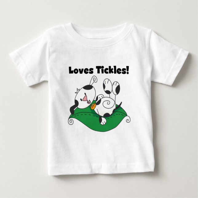 T-shirts et cadeaux Loves Tickles (Devant)