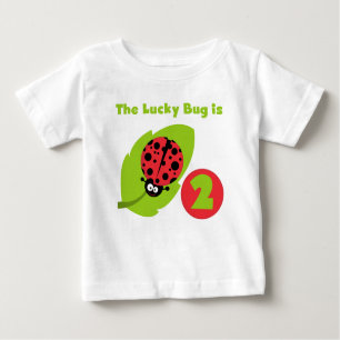 T-shirts et cadeaux Lucky Bug 2e anniversaire
