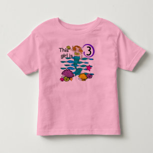 T-shirts et cadeaux Mermaid 3e anniversaire