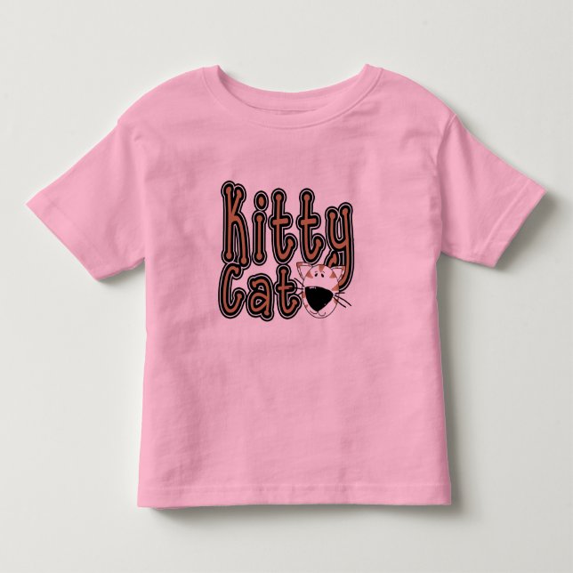 T-shirts et cadeaux mignons de chat de Kitty (Devant)