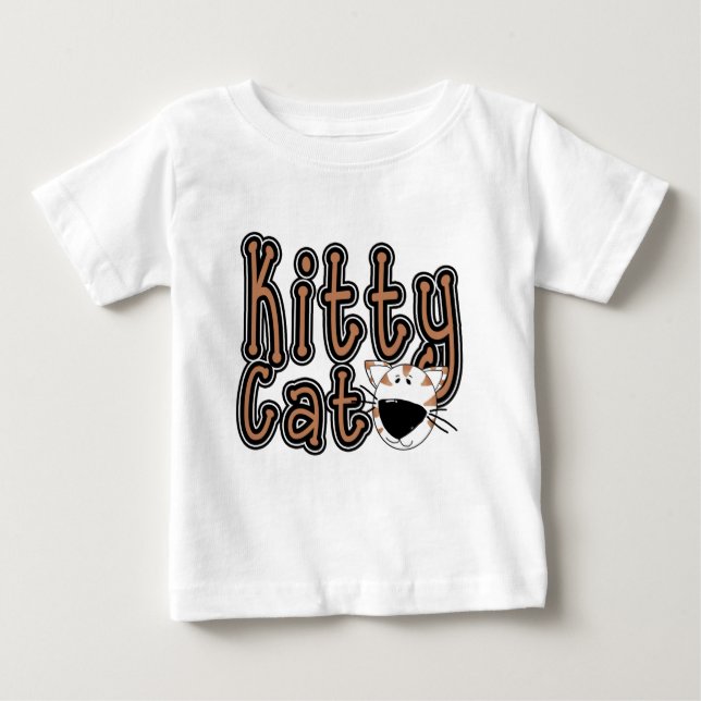 T-shirts et cadeaux mignons de chat de Kitty (Devant)