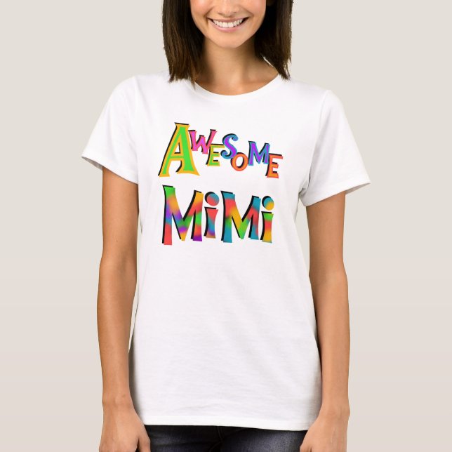 T-shirts et cadeaux Mimi impressionnants (Devant)