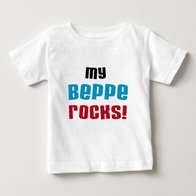 T-shirts et cadeaux My Beppe Rocks (Devant)