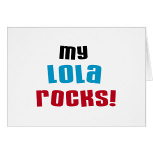 T-shirts et cadeaux My Lola Rocks