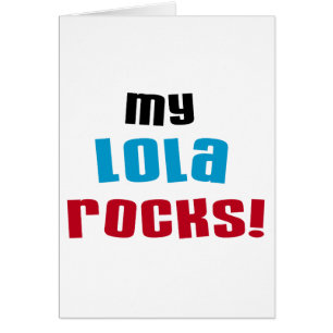 T-shirts et cadeaux My Lola Rocks