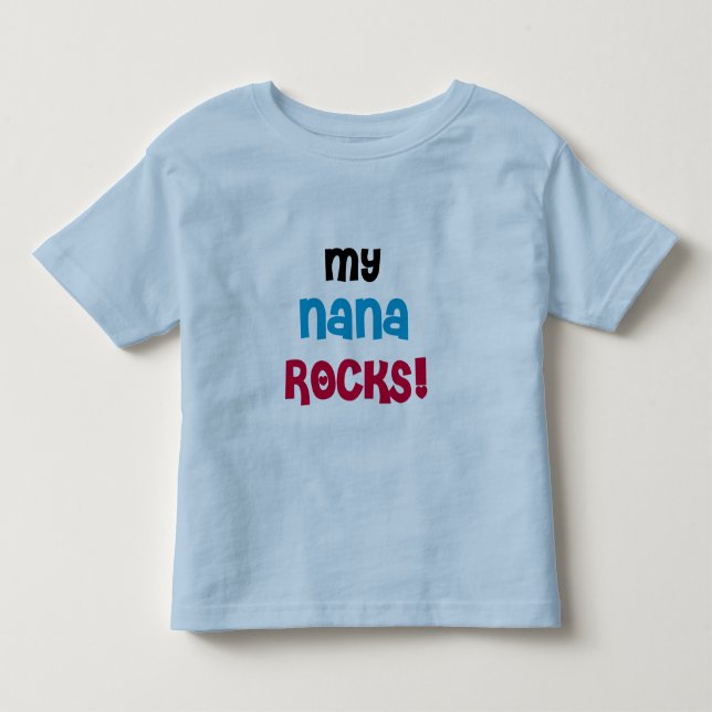 T-shirts et cadeaux My Nana Rocks (Devant)