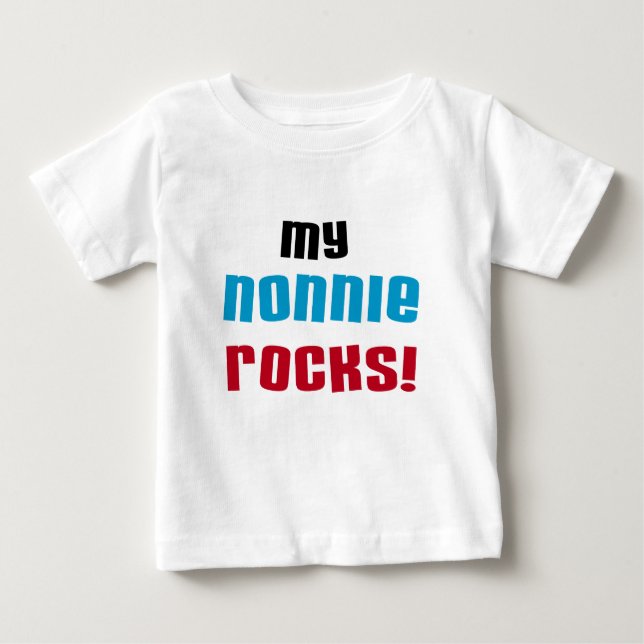 T-shirts et cadeaux My Nonnie Rocks (Devant)