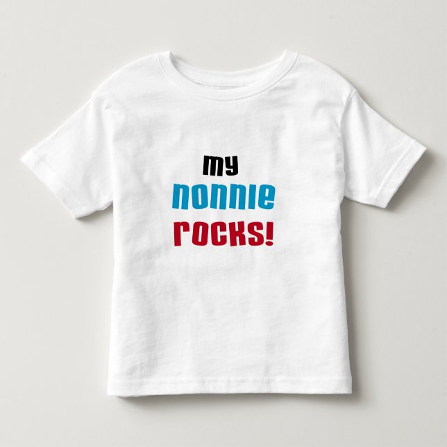 T-shirts et cadeaux My Nonnie Rocks (Devant)