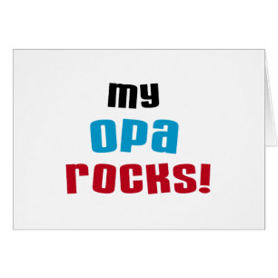 T-shirts et cadeaux My Opa Rocks