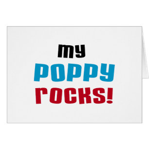 T-shirts et cadeaux My Poppy Rocks