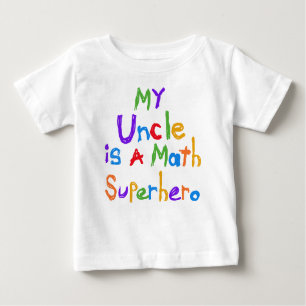 T-shirts et cadeaux My Uncle Math Superhero