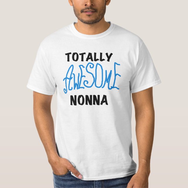 T-shirts et cadeaux Nonna Blue totalement géniaux (Devant)