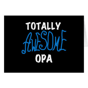T-shirts et cadeaux Opa bleu absolument géniaux