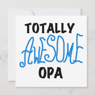 T-shirts et cadeaux Opa bleu absolument géniaux