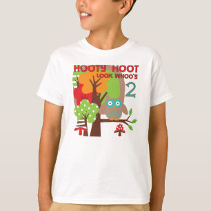 T-shirts et cadeaux Owl 2nd Birthday