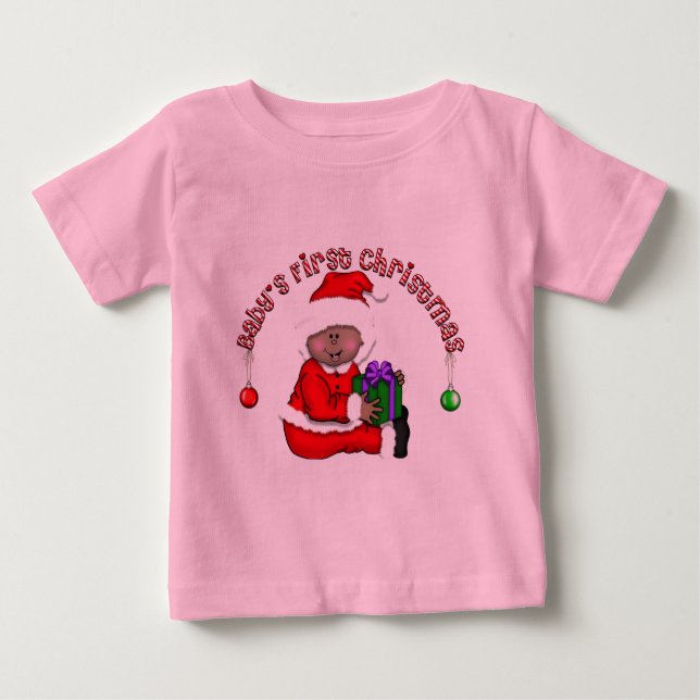 T-shirts et cadeaux père Noël Elf Baby (Devant)