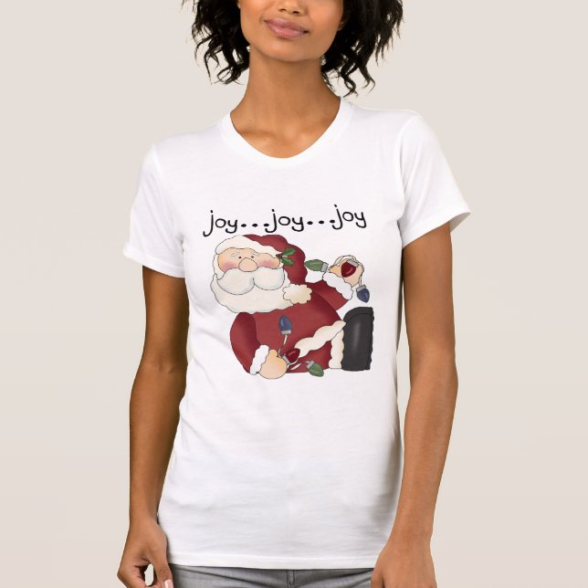 T-shirts et cadeaux père Noël Joy (Devant)