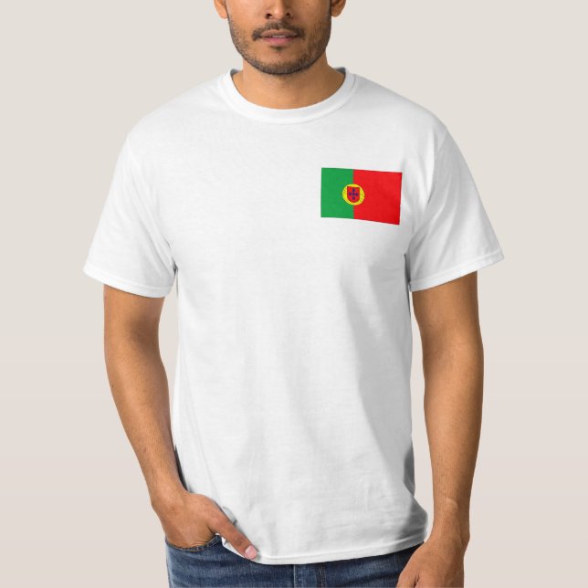 T-shirts et cadeaux portugais de drapeau (Devant)