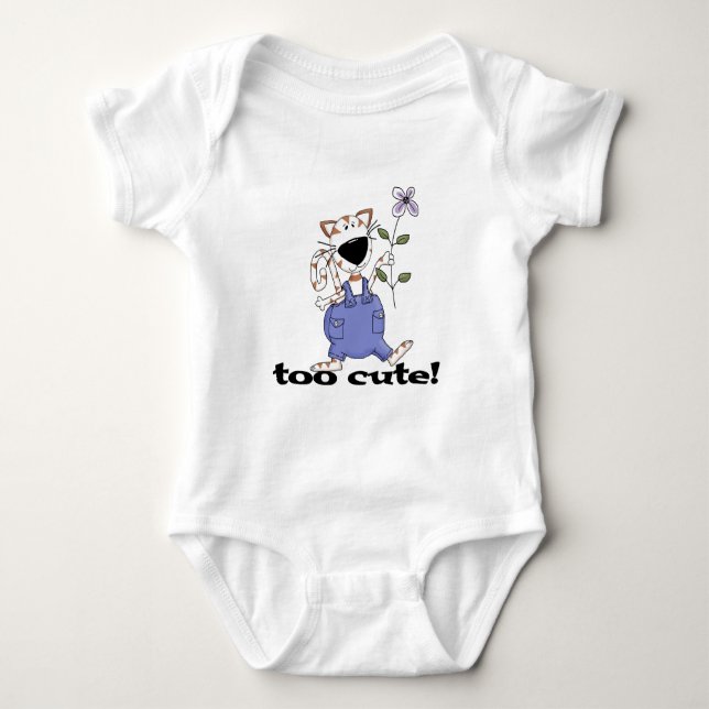 T-shirts et cadeaux pour chaton trop mignons (Devant)