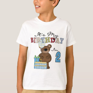 T-shirts et cadeaux pour le 2e anniversaire de Boy