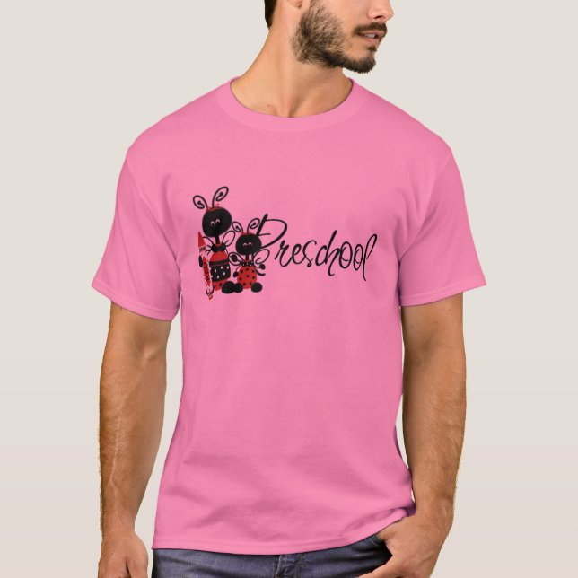 T-shirts et cadeaux préscolaires de coccinelle (Devant)