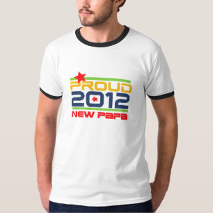 T-shirts et cadeaux Proud New Papa 2012