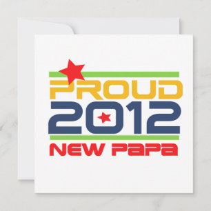 T-shirts et cadeaux Proud New Papa 2012