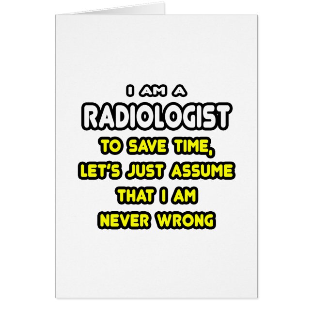 T-shirts et cadeaux radiologistes amusants (Devant)