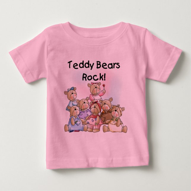 T-shirts et cadeaux Rock nounours (Devant)