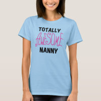 T-shirts et cadeaux rose Nanny absolument géniaux