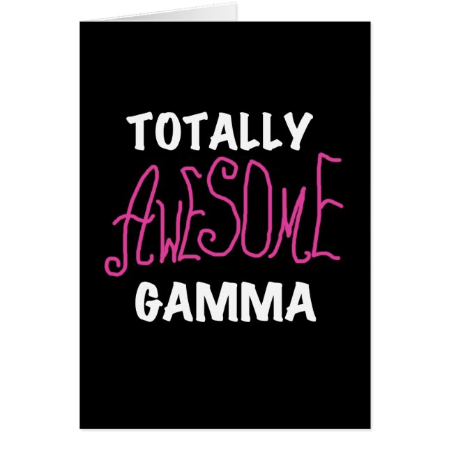 T-shirts et cadeaux roses gamma totalement (Devant)