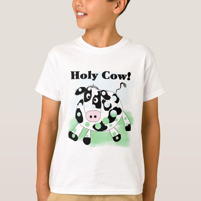 T-shirts et cadeaux saints de vache (Devant)