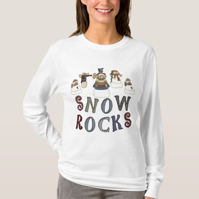 T-shirts et cadeaux Snow Rocks (Devant)