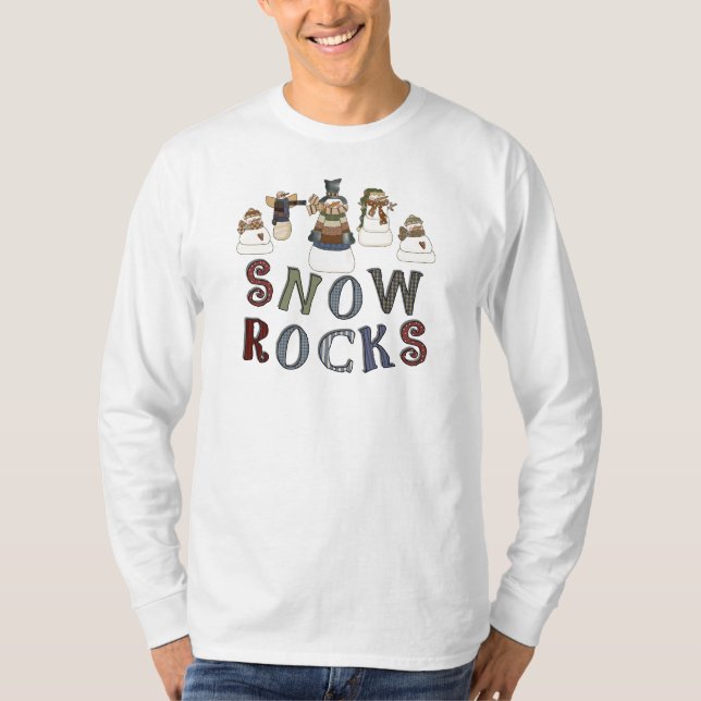 T-shirts et cadeaux Snow Rocks (Devant)