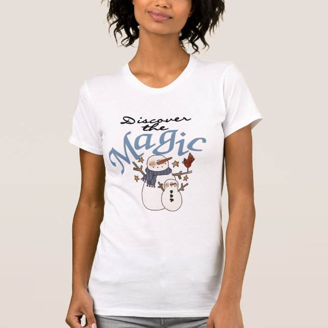 T-shirts et cadeaux Snowman Magic (Devant)