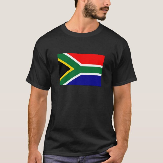 T-shirts et cadeaux sud-africains de drapeau (Devant)
