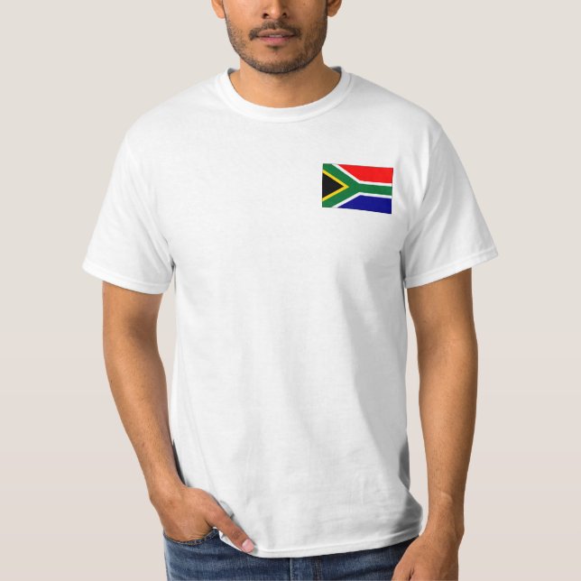 T-shirts et cadeaux sud-africains de drapeau (Devant)