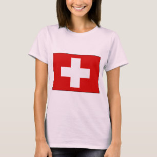 T-shirts et cadeaux suisses de drapeau