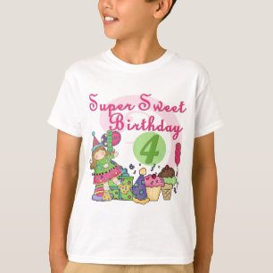T-shirts et cadeaux Super Sweet 4e anniversaire