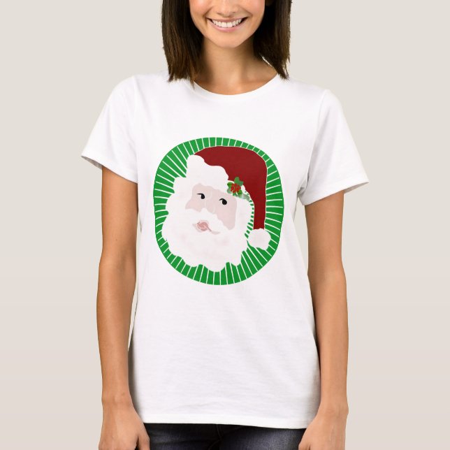 T-shirts et cadeaux traditionnels du Père Noël (Devant)