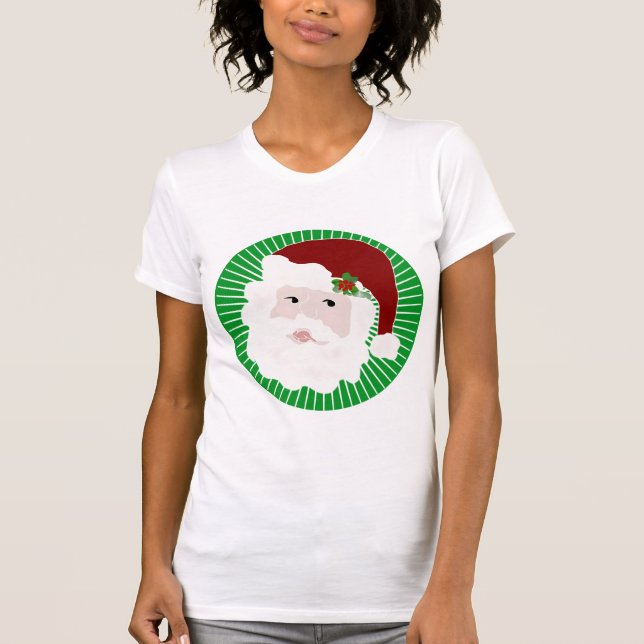 T-shirts et cadeaux traditionnels du Père Noël (Devant)