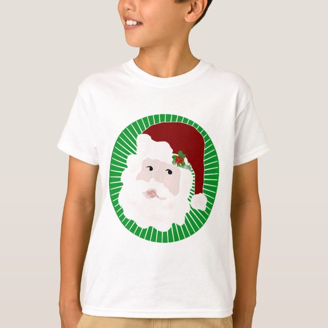 T-shirts et cadeaux traditionnels du Père Noël (Devant)