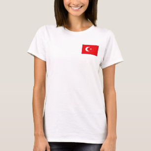 T-shirts et cadeaux turcs de drapeau