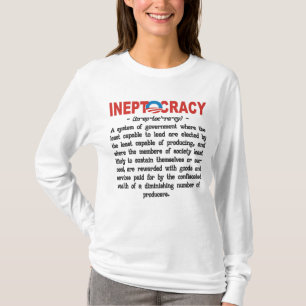 T-shirts et chapeaux de l'ineptocratie de l'admini