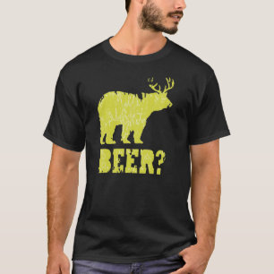 T-shirts et chemises de cerfs communs d'ours de