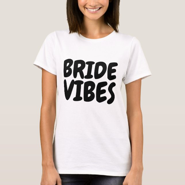 T-shirts et débardeurs BRIDE VIBES (Devant)