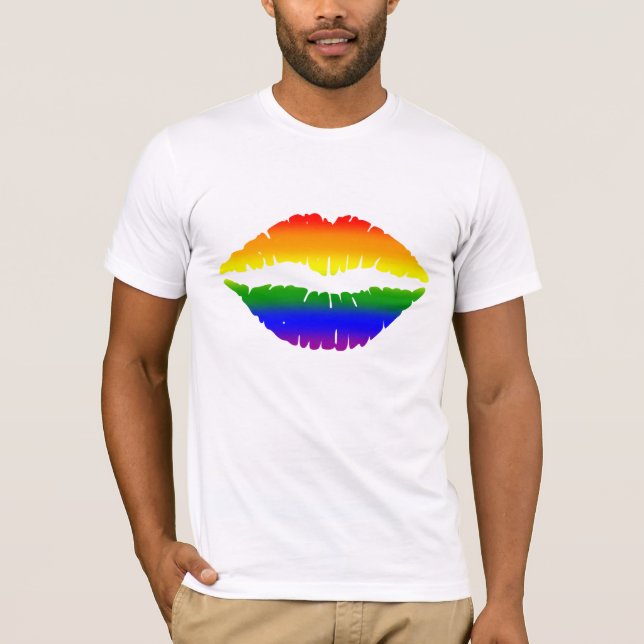T-SHIRTS ET DÉBARDEURS DE LA BOUCHE À LÈVRES (Devant)